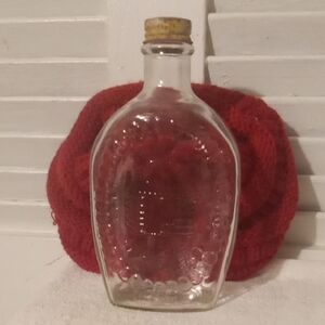 Vintage LOG CABIN Syrup Bottle